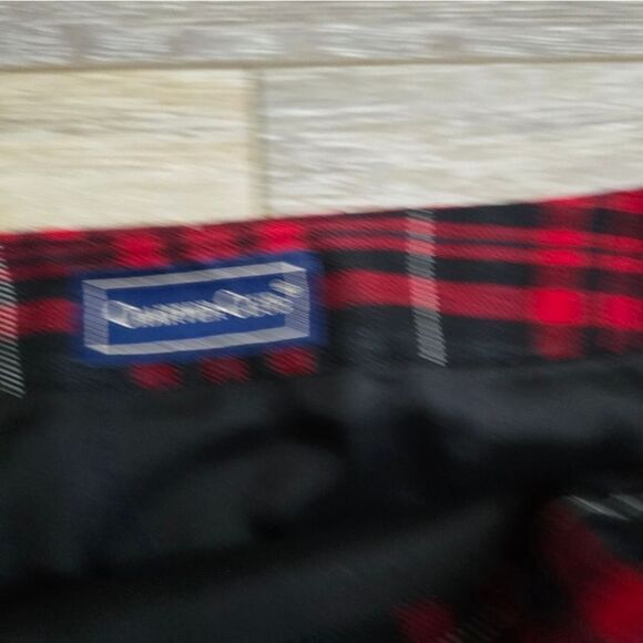 Charter Club wool plaid skirt high waisted red gray black white   med 8 to 10 - Picture 5 of 9